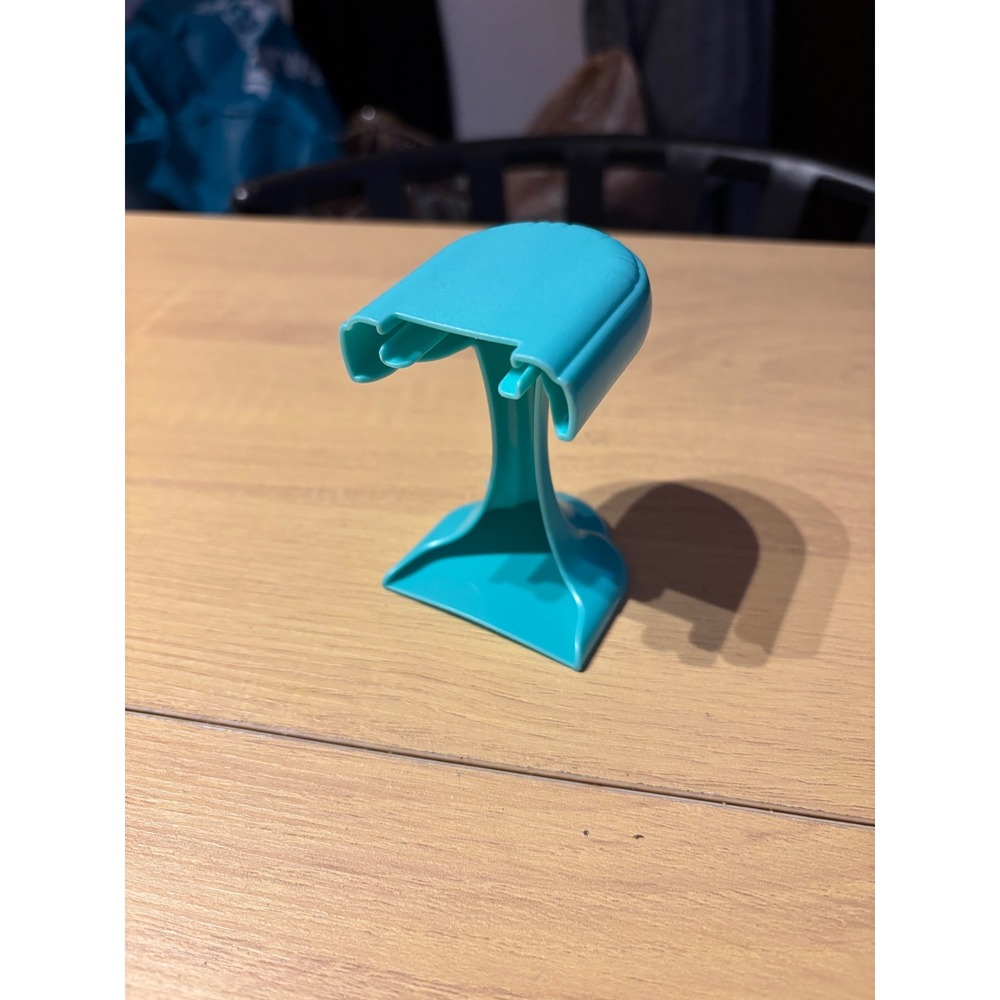 Vintage Barbie Sweet Roses Vanity Stool Teal Blue Replacement Furniture 1980s - Picture 2 of 2